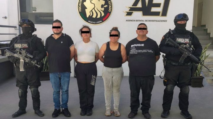 Detienen a 4 con drogas en Monterrey