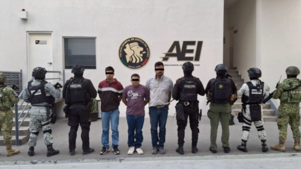 Detenidos en Salina Victoria.