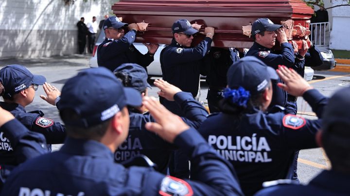 Guadalupe aumentará los apoyos a las familias de los policías fallecidos