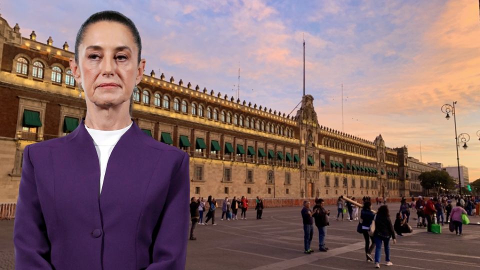 Palacio Nacional fue blindado previo a marcha del 8M | EFE / Mario Guzmán