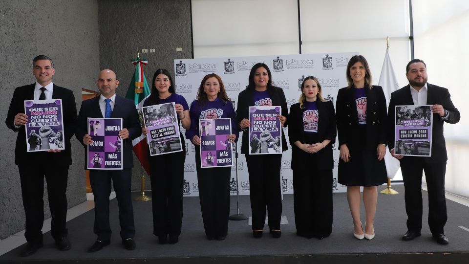 Diputadas del PAN presentan paquete de iniciativas para apoyar a las mujeres en NL.