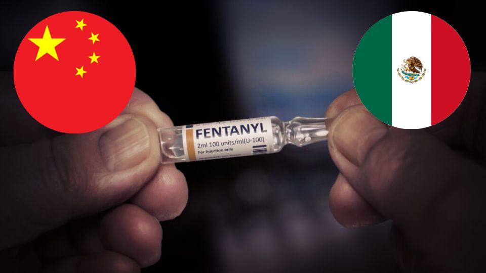 China informa sobre cooperación con México para combatir al fentanilo.