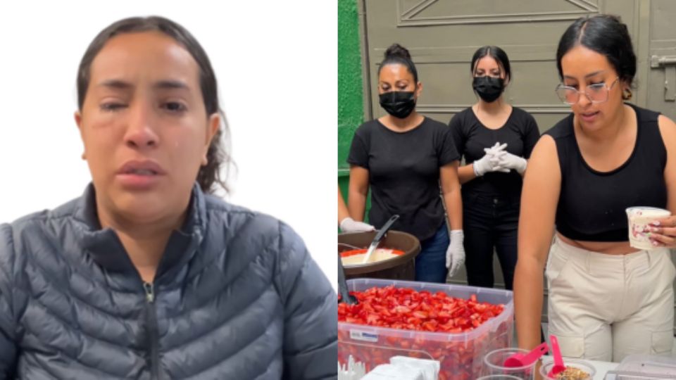 Fernanda es una mujer emprendedora que se dedica a la venta de postres en Tijuana, Baja California.