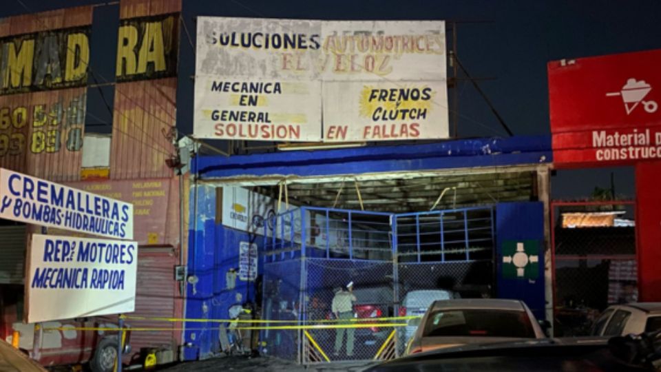Taller 'El Veloz' en Guadalupe.