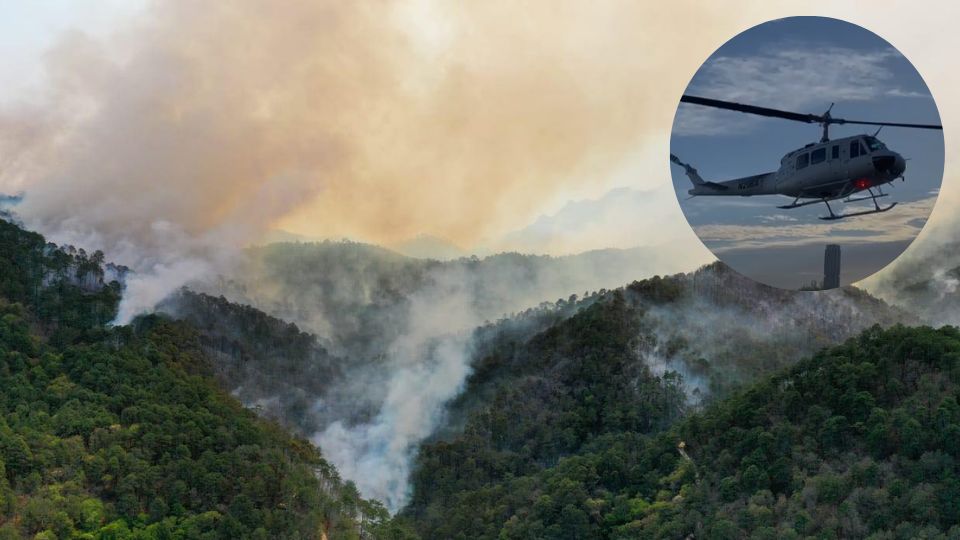 Incendio en la Sierra de Santiago | Facebook / David de la Peña