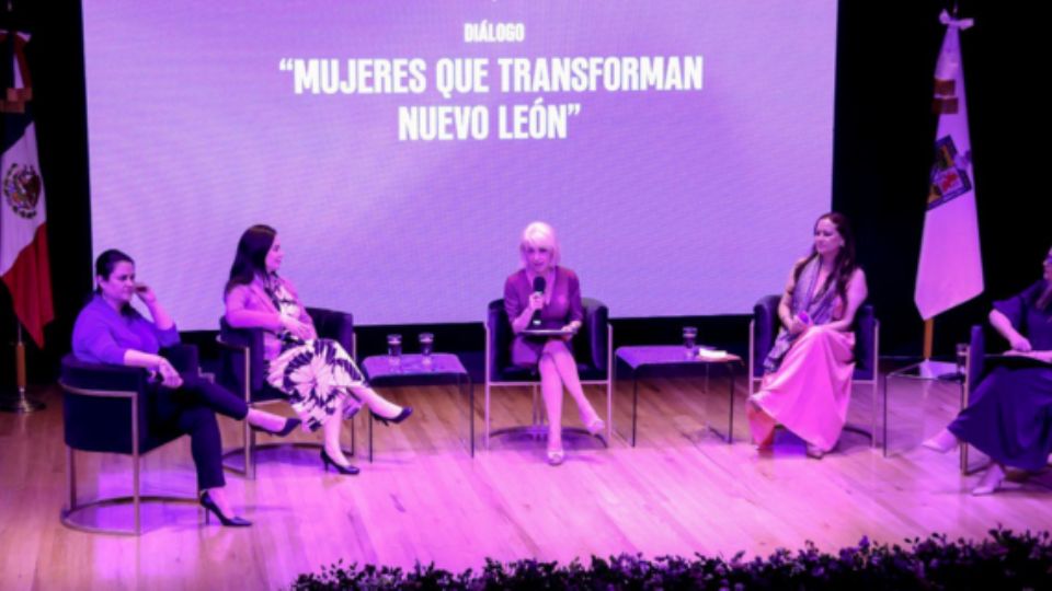 Foro 'Mujeres que transforman Nuevo León'.