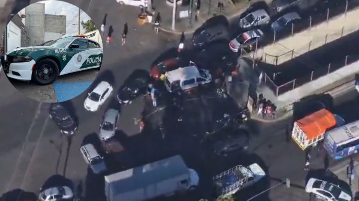 Camión atropella a vendedora de gelatinas y patrulla la remata en CDMX