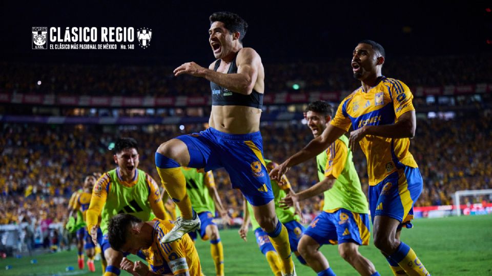 Tigres se Impone en Clásico Regio de Infarto: 2-1 a Rayados en Duelo con multiples rojas