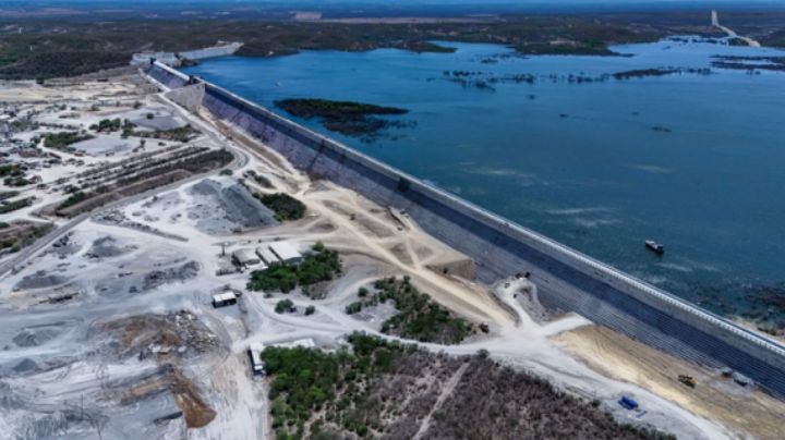Supervisan avance en la presa Libertad; presumen llenado del 27%