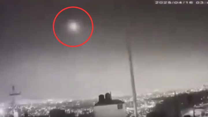 ¿Meteorito en CDMX? Bólido ilumina el cielo y produce fuerte estruendo
