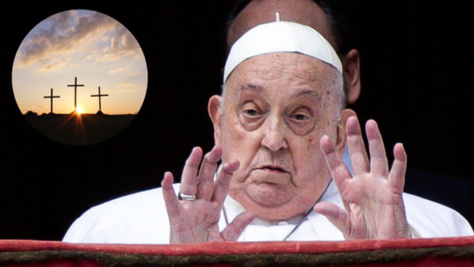 Francisco no ha participado en ninguno de los ritos de la Semana Santa, pues sigue recuperándose tras haber pasado 38 días hospitalizado por neumonía bilateral y haber sido dado de alta el 23 de marzo.