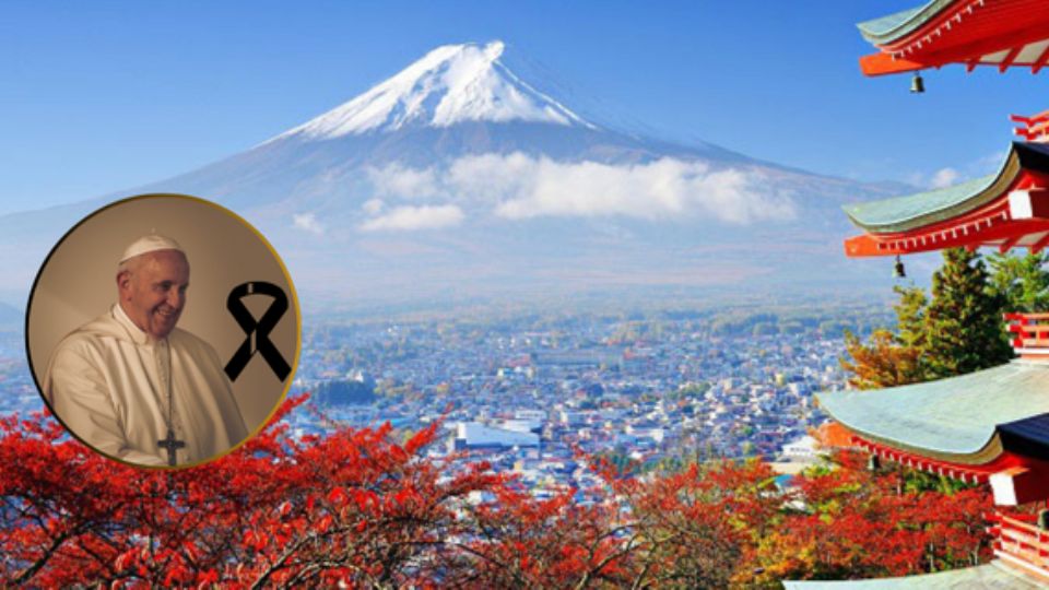 El luto por la muerte del Papa Francisco se ha iniciado en países como Japón, Corea del Sur, Filipinas y la India.