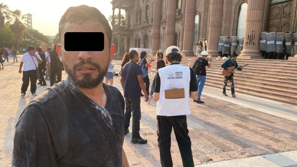 Vinculan a proceso a Luis “N”, activista detenido en manifestación contra el alza de tarifas.