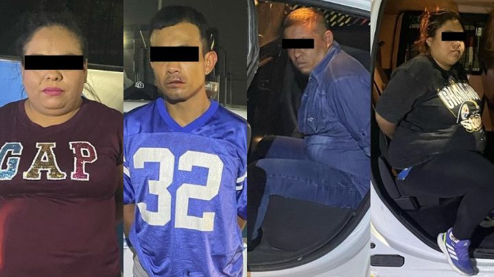 Detienen a 4 personas por presunto robo en Monterrey