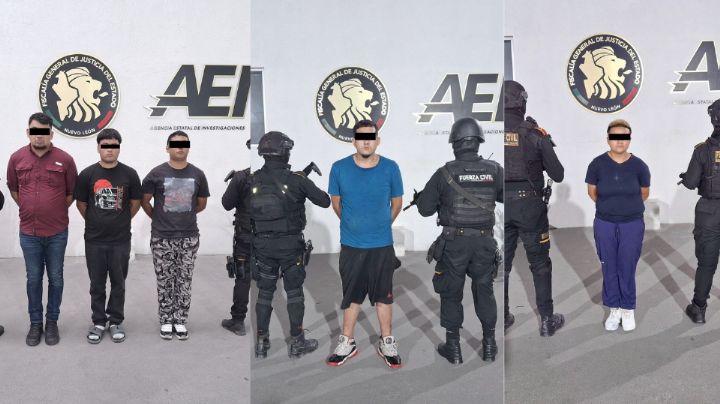 Detienen a 5 personas por posesión de droga en Monterrey