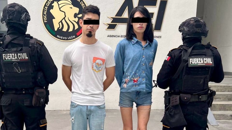 Jóvenes detenidos por protagonizar pelea y portar droga en Monterrey