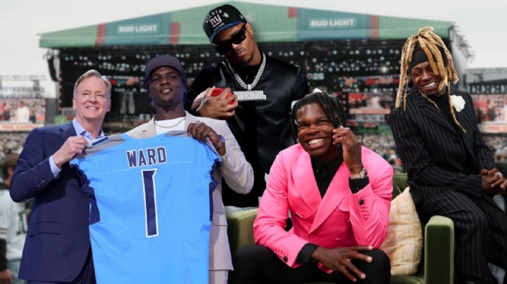 Ward, Hunter y Carter abren el Draft 2025 de la NFL