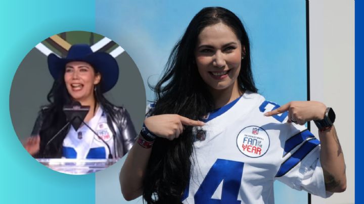 NFL: Mexicana Laura Sandoval anuncia pick de Dallas Cowboys en Draft 2025