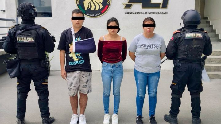 Detienen a 3 por posesión de drogas en García
