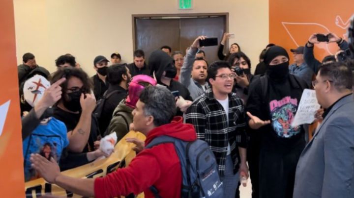 Manifestación contra tarifas termina en pelea con integrantes de MC en NL