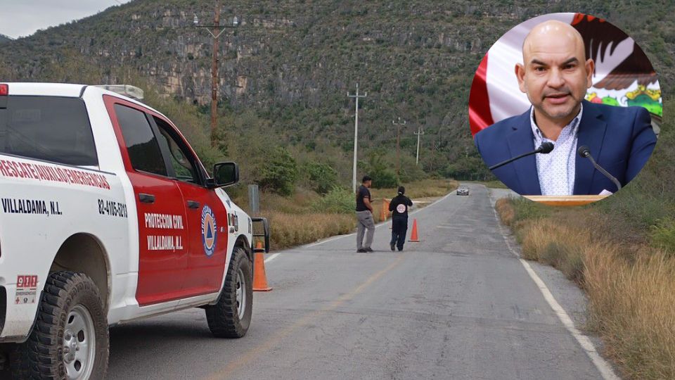 Carretera Sabinas-Villaldama | Facebook / Protección Civil Villaldama Admon.2021-2024