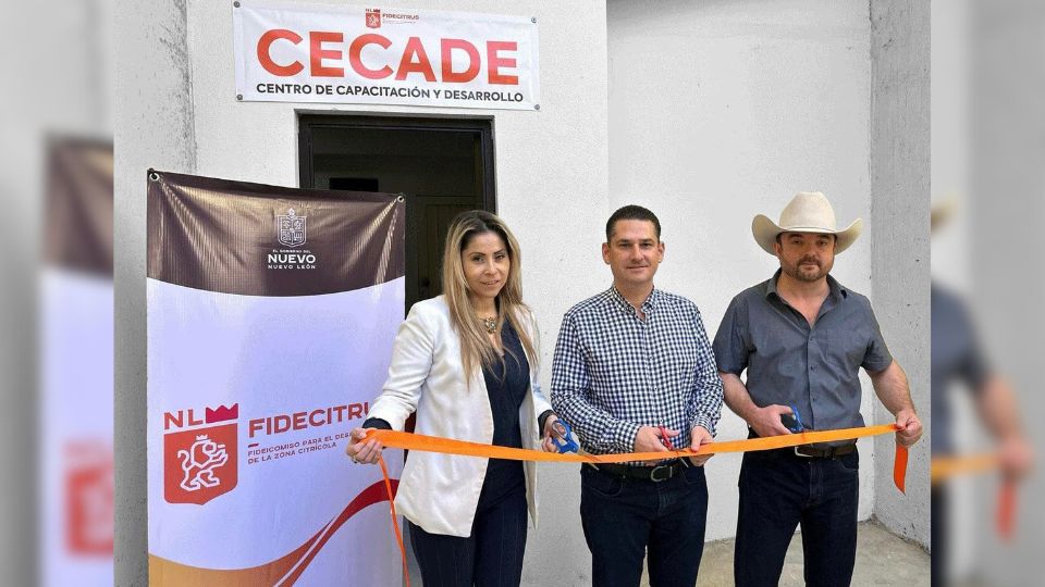 Fidecitrus inaugura Centro de Capacitación y Desarrollo en Montemorelos, NL.