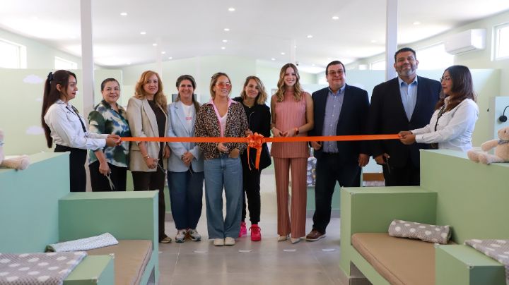 Inauguran espacio de maternidad en Cereso Femenil Escobedo