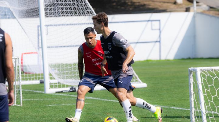 Canales listo y Óliver vuelve a entrenar, ¿cómo jugaría Rayados vs. Pumas?