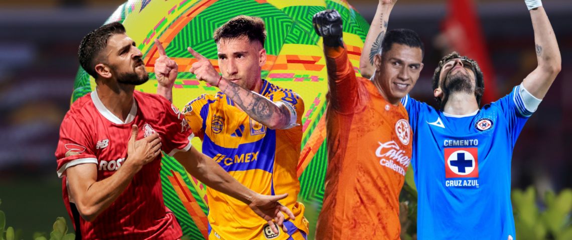 Así se jugarán las Semifinales del Clausura 2025: Tigres, América, Toluca y Cruz Azul, por el título