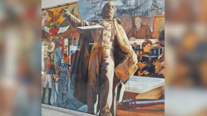 Inauguran mural en la Facultad de Derecho de la UANL