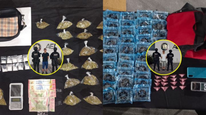 Arrestan a 2 hombres por posesión de drogas en Guadalupe