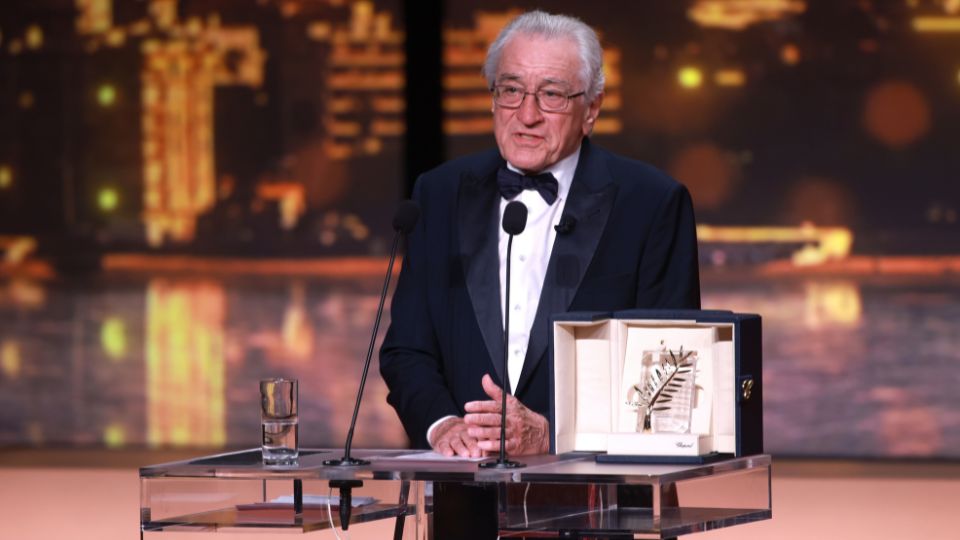 Robert De Niro crítica a Donald Trump en el Festival de Cannes.