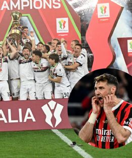 Santiago Giménez y AC Milan se quedan sin Copa Italia; Bolonia levanta el título