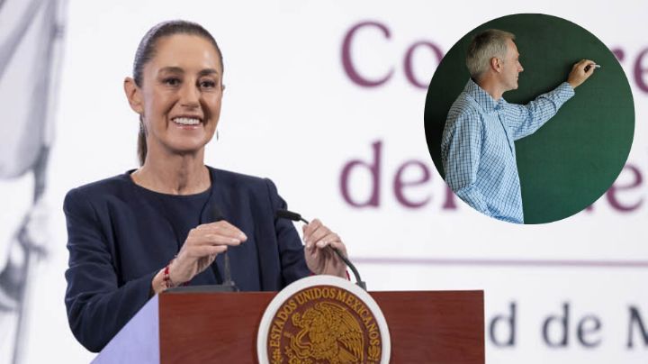 Claudia Sheinbaum anuncia aumento de salario y vacaciones para maestros de México