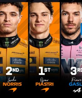 F1: Piastri y McLaren dominan los ensayos de Imola