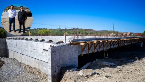 Samuel García supervisa avances de la carretera Interserrana