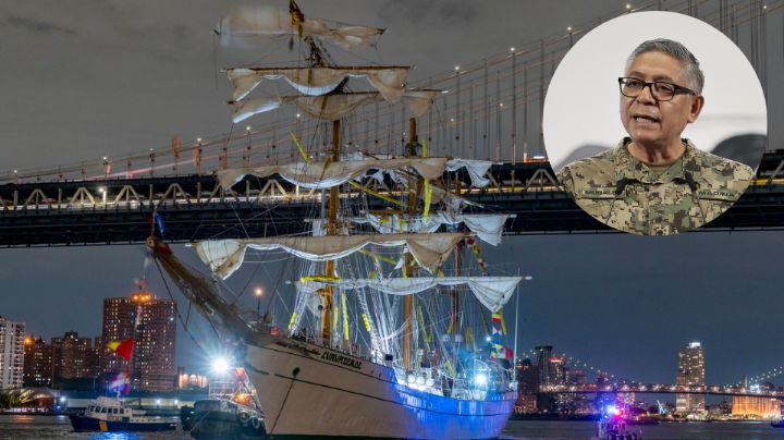 Buque Cuauhtémoc era manejado por piloto de Nueva York: Semar