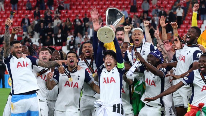 Tottenham conquista la Europa League al vencer al United y rompe su maldición de 17 años