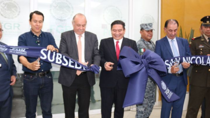 Inauguran nueva sede de la FGR en San Nicolás