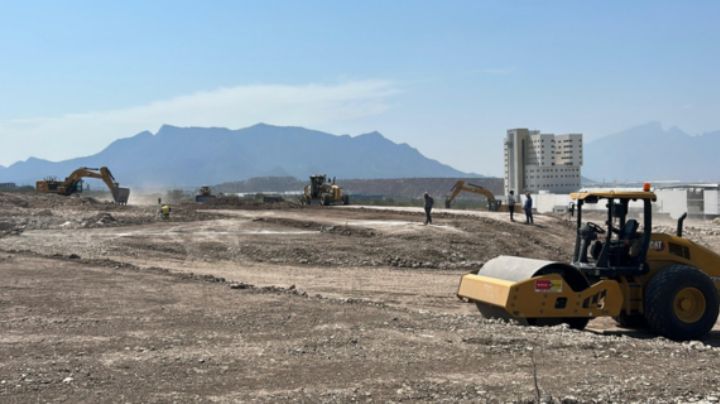 Inicia trabajo de desmonte para construir nuevo hospital del IMSS en Santa Catarina