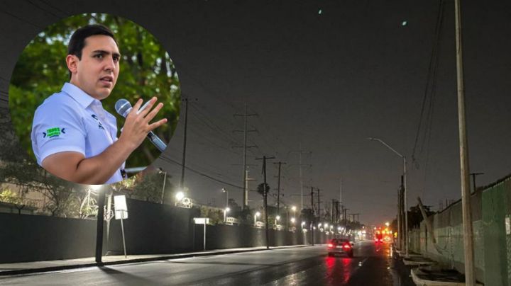 Asegura Apodaca que atiende 118 reportes de luminarias descompuestas
