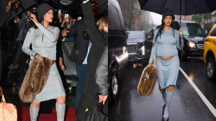 Rihanna anuncia embarazo en la MET Gala 2025