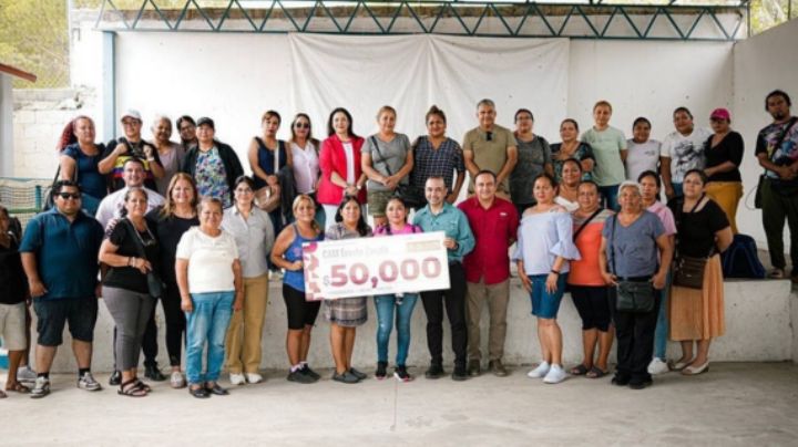 Santa Catarina dona 50 mil pesos a centro de educación inclusiva