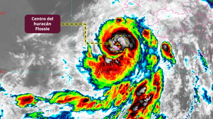 Flossie crece a huracán categoría 2: Provocará lluvias torrenciales en estos estados