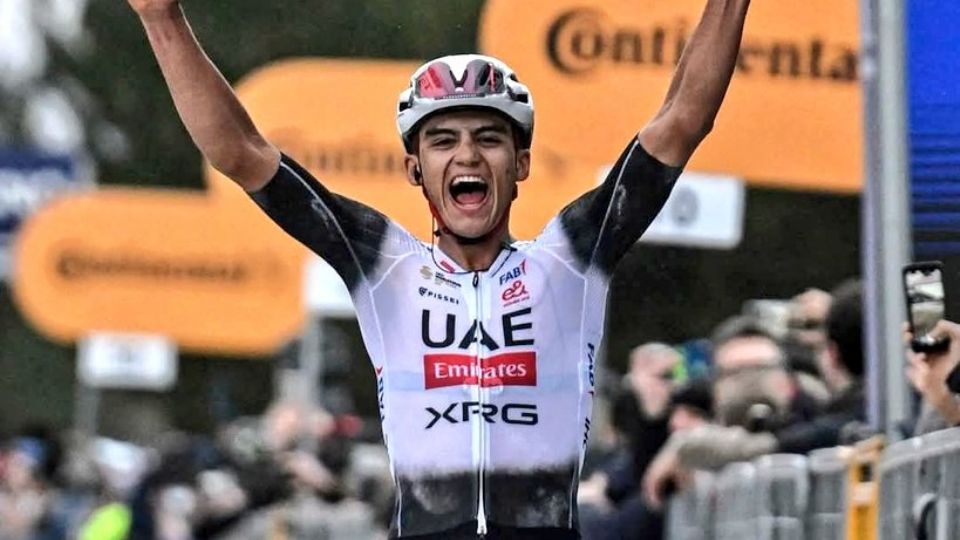 El mexicano Isaac del Toro ganó la segunda etapa del Tour de Austria