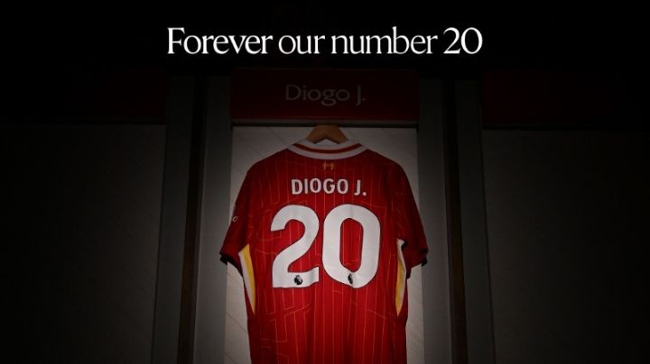 Liverpool retira el dorsal ‘20’ en honor a Diogo Jota tras su trágico fallecimiento