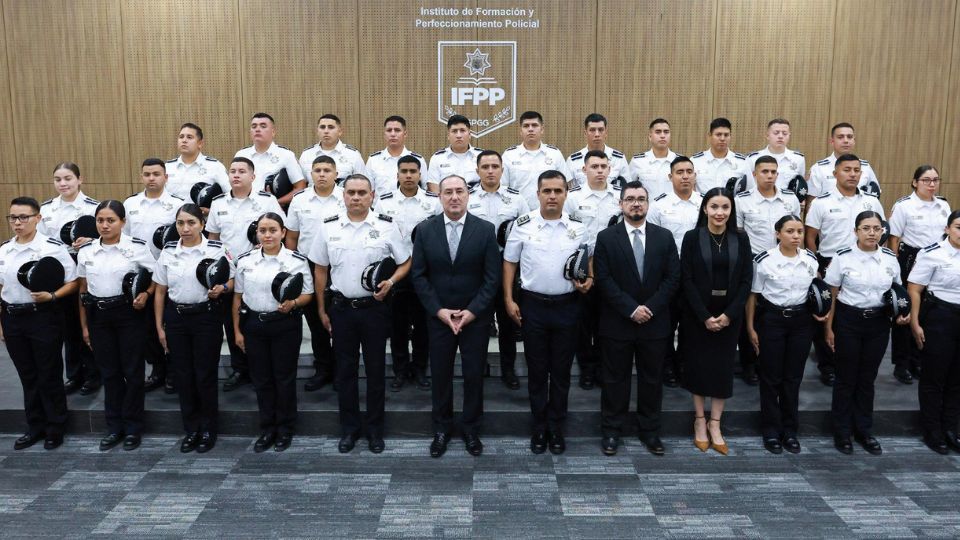 San Pedro gradúa a 32 nuevos elementos policiacos.