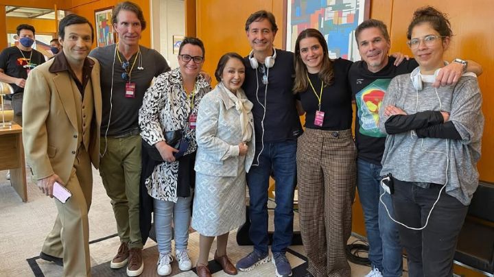 María Antonieta de las Nieves comparte emotiva foto con los hijos de Chespirito