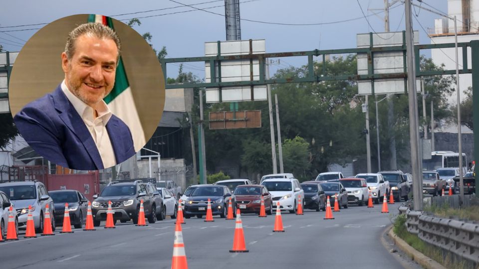Adrián de la Garza busca extender a Guadalupe carril de contraflujo en Morones Prieto