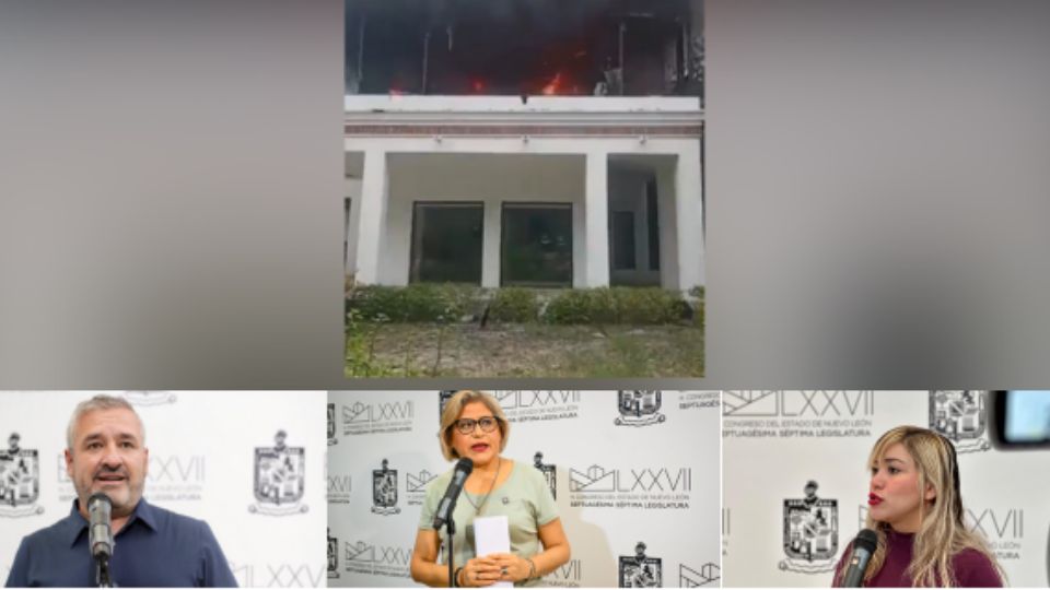 Diputados de Nuevo León opinan sobre el ataque a la casa de El Bronco.